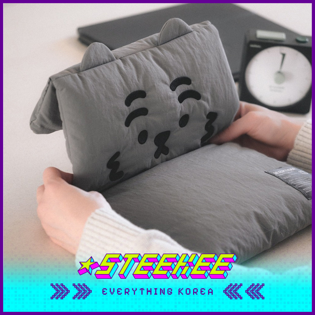 MUZIK TIGER Black Tiger Slim Laptop Tablet Protective Bag Computer Soft Case iPad Pouch by Steekee Korea 4049