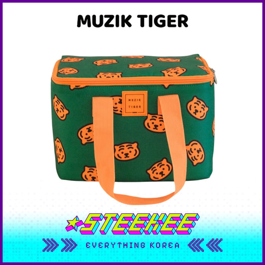 MUZIK TIGER小老虎萌趣大容量手提保温包闪奇韩国4054