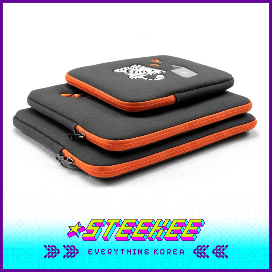 MUZIK TIGER小老虎甜甜圈刺绣笔记本平板保护袋电脑包闪奇韩国4057