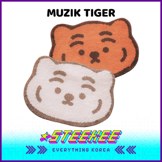MUZIK TIGER小老虎毛绒迷你地毯闪奇韩国4069