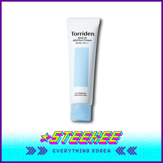 Torriden桃瑞丹温和保湿玻尿酸物理高倍防晒霜60ml闪奇韩国4079
