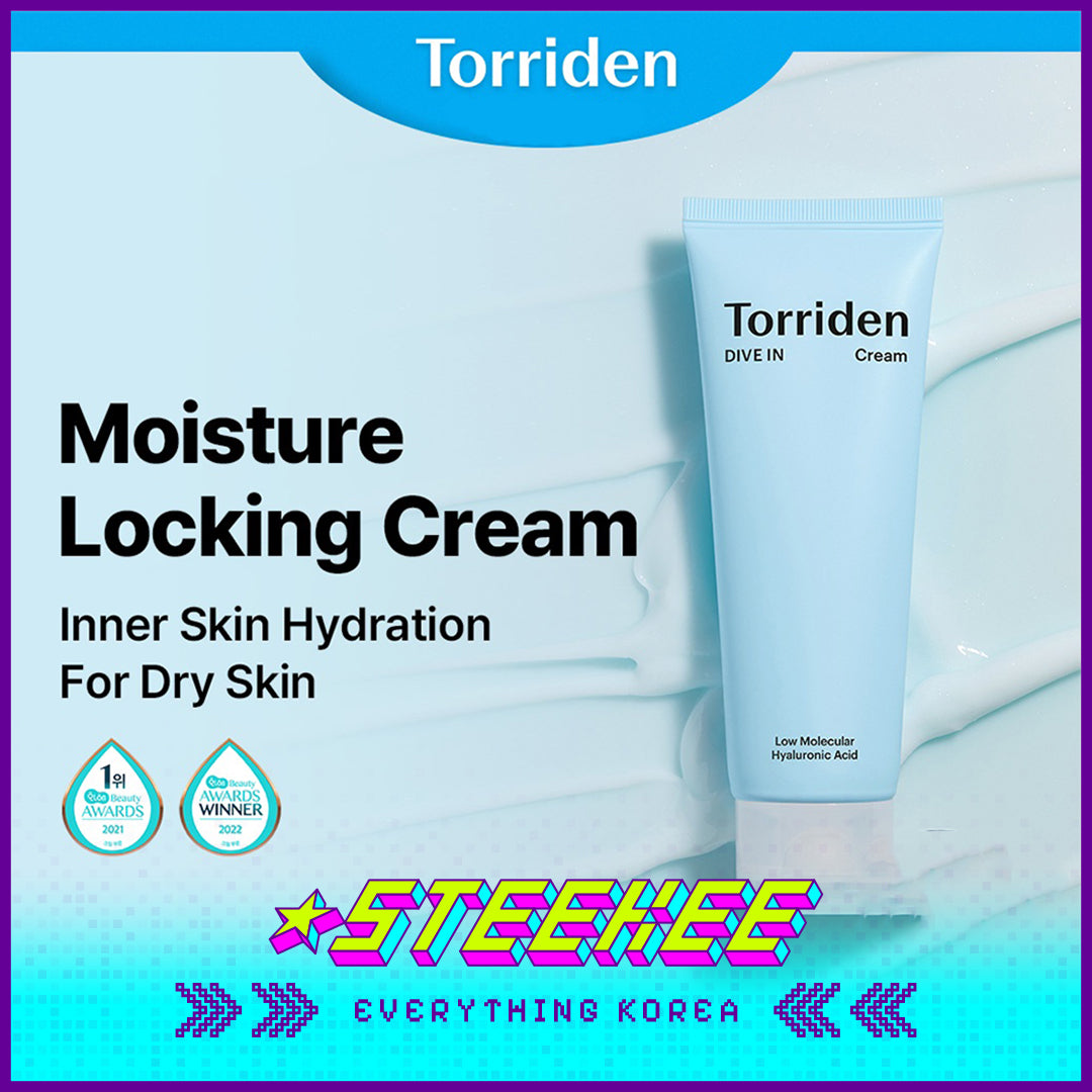 Torriden DIVE IN Low Molecular Hyaluronic Acid Deep Moisturizing Cream 80ml by Steekee Korea 4080