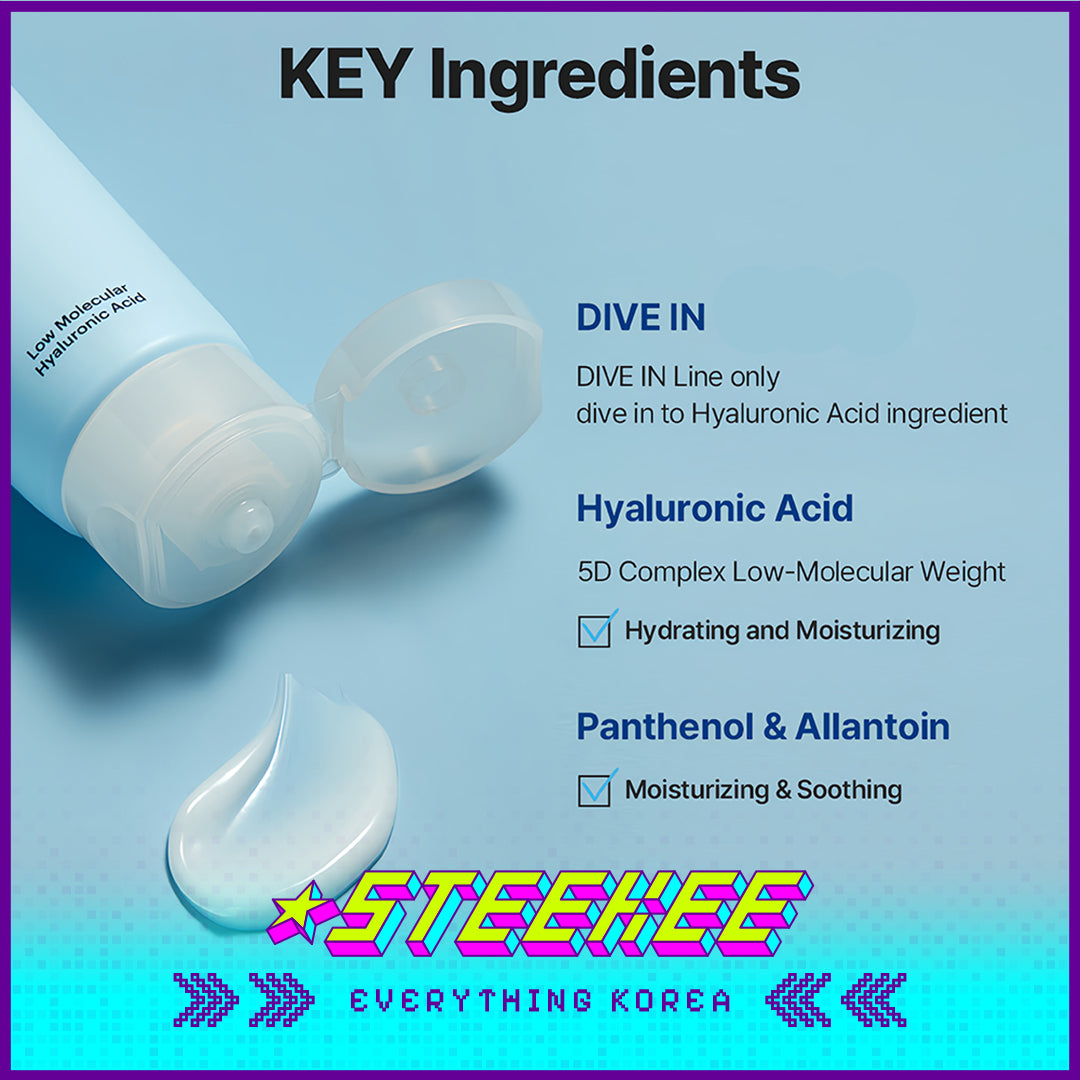 Torriden DIVE IN Low Molecular Hyaluronic Acid Deep Moisturizing Cream 80ml by Steekee Korea 4080
