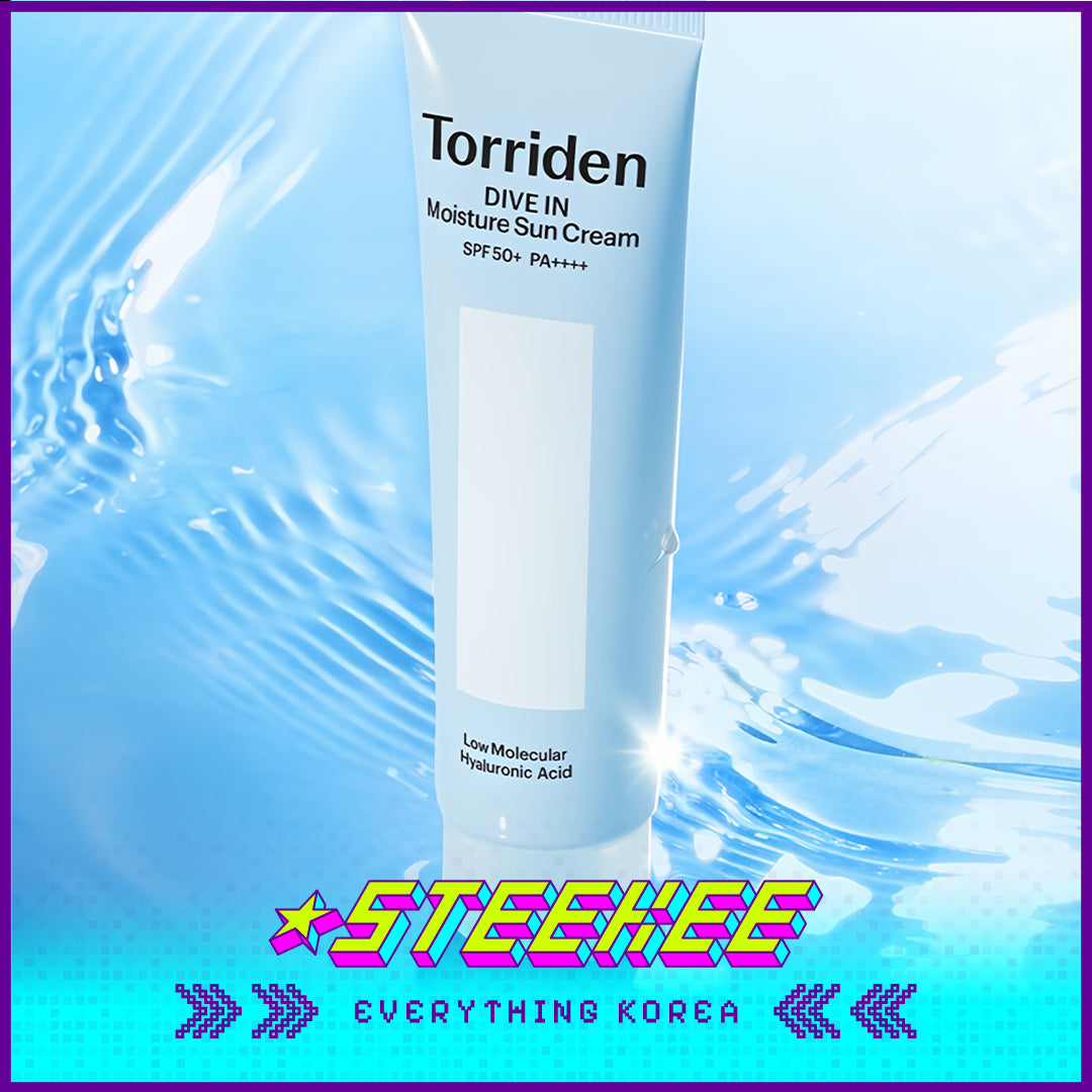 Torriden DIVE IN Watery Moisture Sun Cream Sunscreen SPF 50+ PA++++ 60ml by Steekee Korea 4083