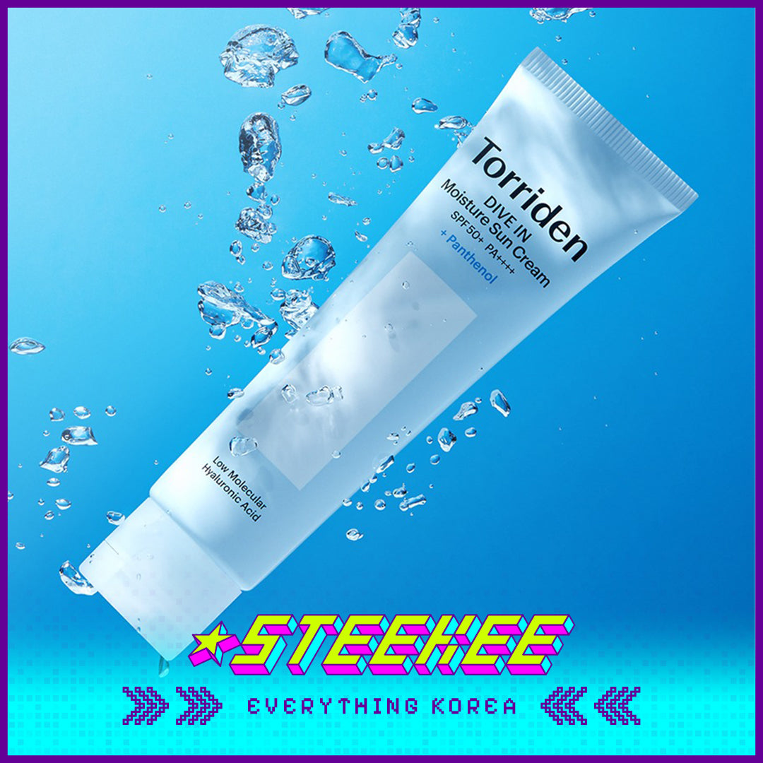 Torriden DIVE IN Soothing Moisture Sun Cream Panthenol Sunscreen SPF 50+ PA++++ 60ml by Steekee Korea 4084