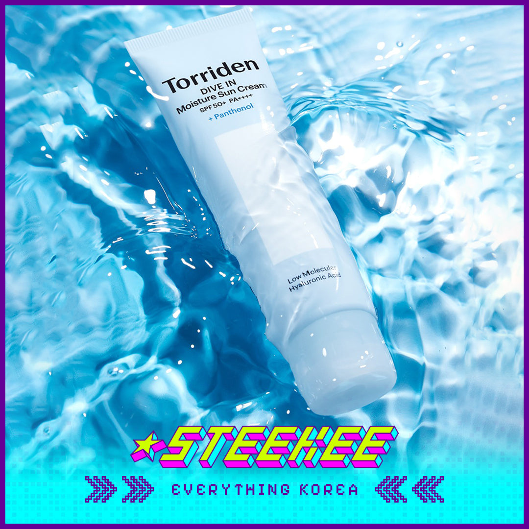 Torriden DIVE IN Soothing Moisture Sun Cream Panthenol Sunscreen SPF 50+ PA++++ 60ml by Steekee Korea 4084
