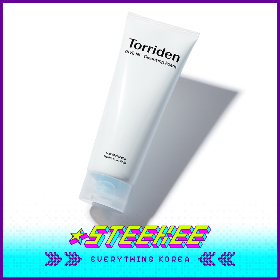 Torriden Low Molecular Hyaluronic Acid Cleansing Foam Facial Cleanser 150ml by Steekee Korea 4085