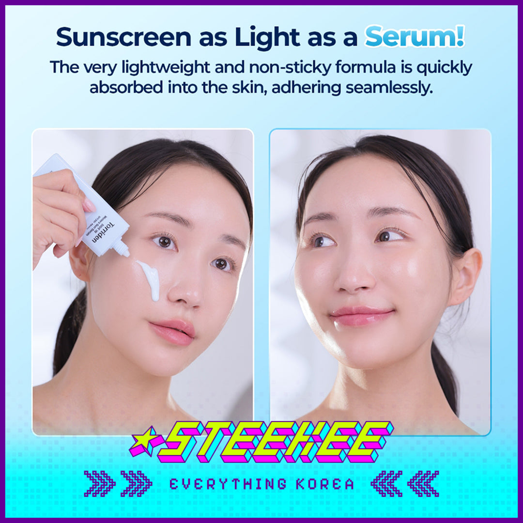 Torriden DIVE IN Moisturizing Low Molecular Hyaluronic Acid Watery Sun Serum 50ml SPF 50+ PA++++ by Steekee Korea 4086