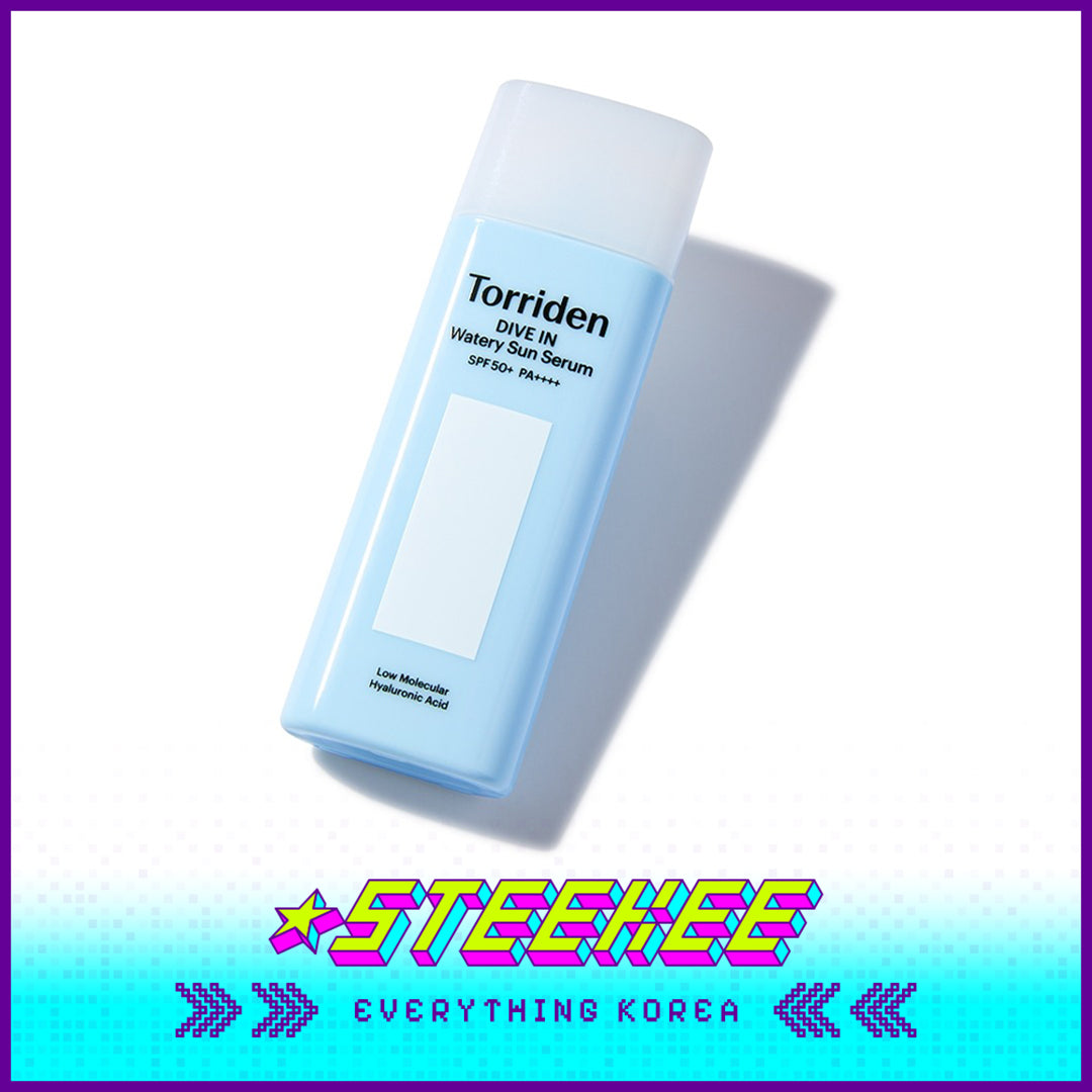 Torriden DIVE IN Moisturizing Low Molecular Hyaluronic Acid Watery Sun Serum 50ml SPF 50+ PA++++ by Steekee Korea 4086