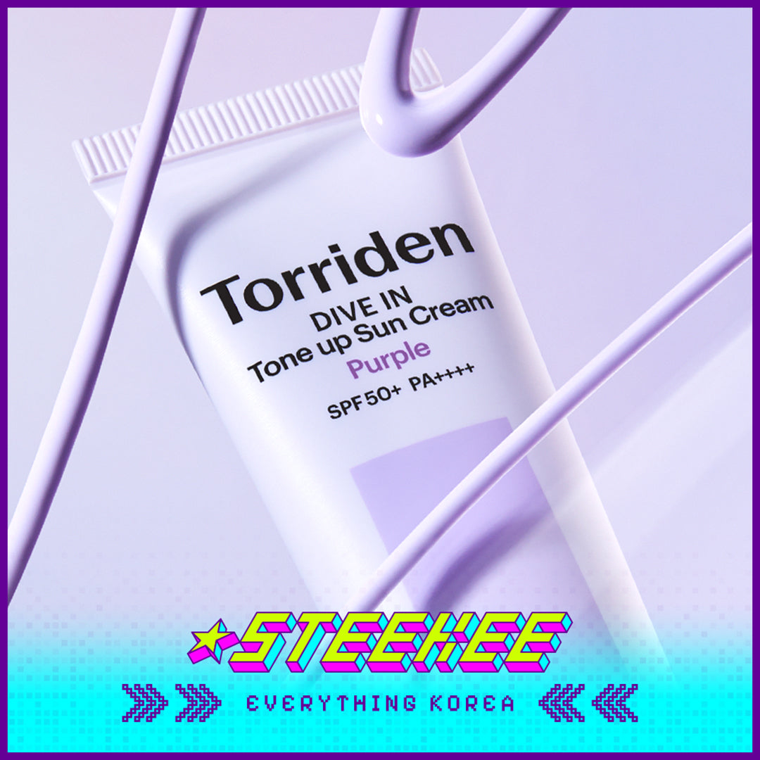 Torriden桃瑞丹DIVE IN透润焕亮低分子玻尿酸紫色防晒隔离霜60ml闪奇韩国4087