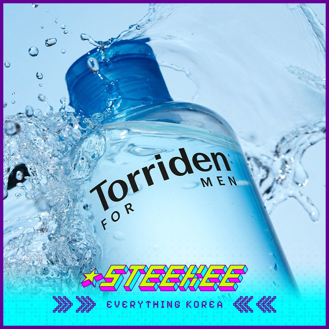 Torriden DIVE IN For Man Low Molecular Hyaluronic Acid Skin Hydrating Soothing Toner 300ml by Steekee Korea 4090