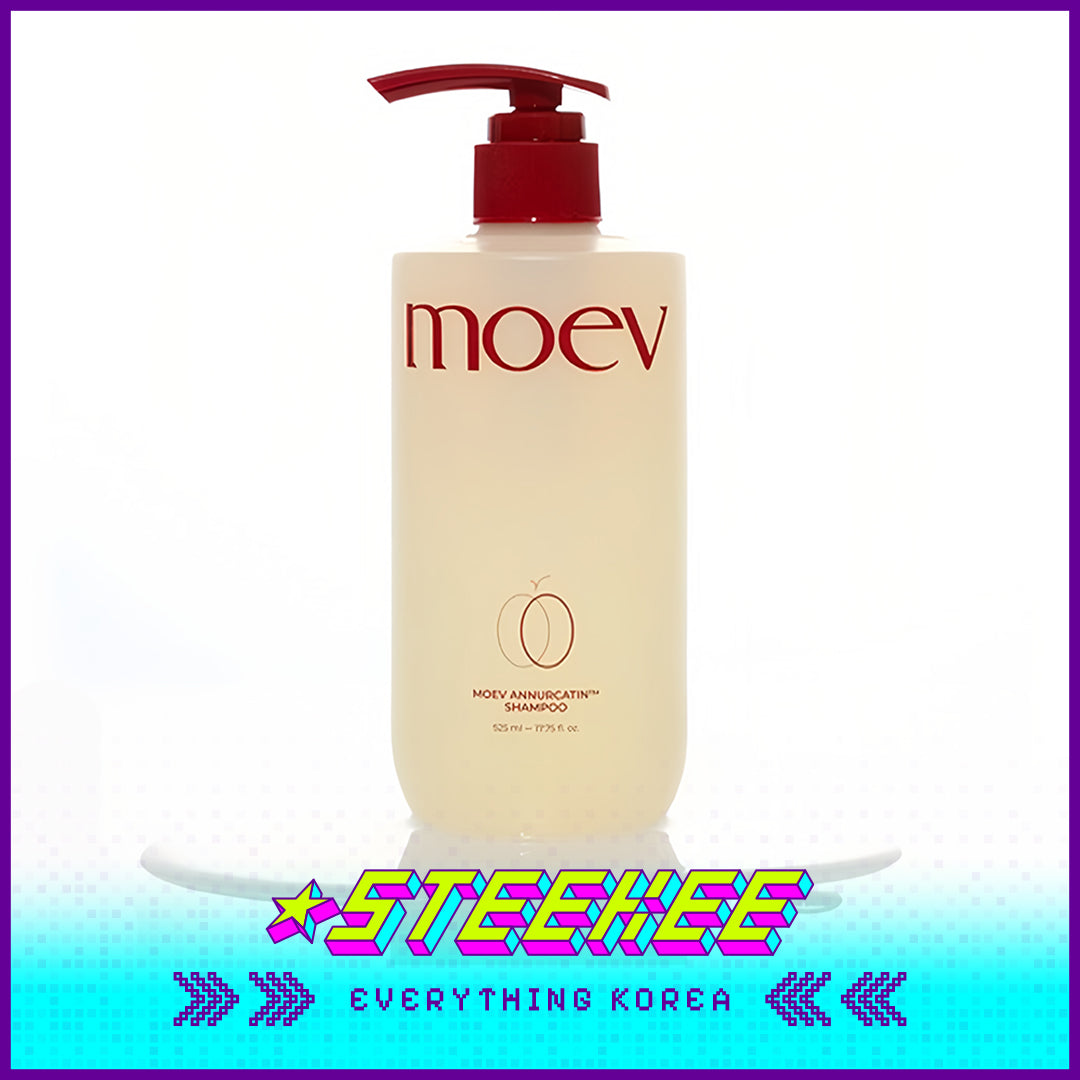 Moev Apple Anti Hair Loss Tough Hair Volumizing Luxury Shampoo 525ml by Steekee Korea 4095