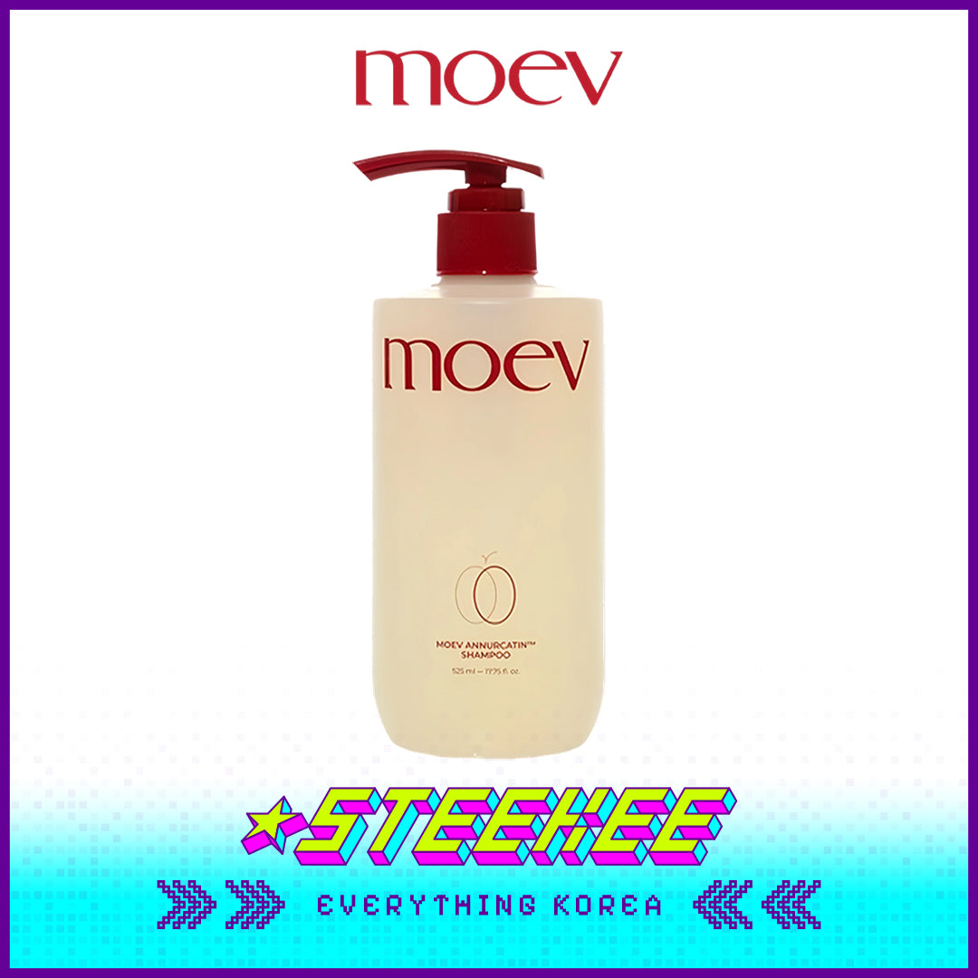 Moev Apple Anti Hair Loss Tough Hair Volumizing Luxury Shampoo 525ml by Steekee Korea 4095