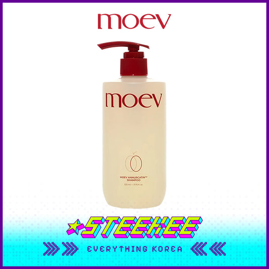 Moev Apple Anti Hair Loss Tough Hair Volumizing Luxury Shampoo 525ml by Steekee Korea 4095