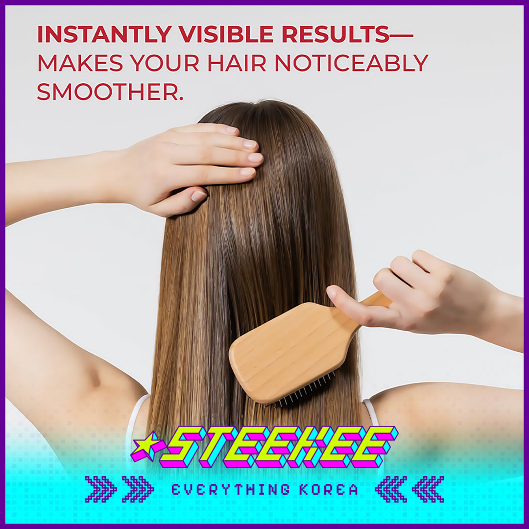 Moev Apple Anti Hair Loss Tough Hair Volumizing Hair Treatment 200g and Shampoo 300ml Set of 2 by Steekee Korea 4100