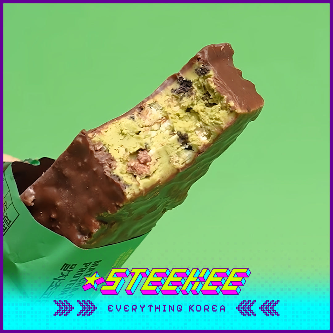 No Brand × Super Matcha Matcha Chocolate Cereal Protein Bar Energy Replenishment Snack 48g by Steekee Korea 4102