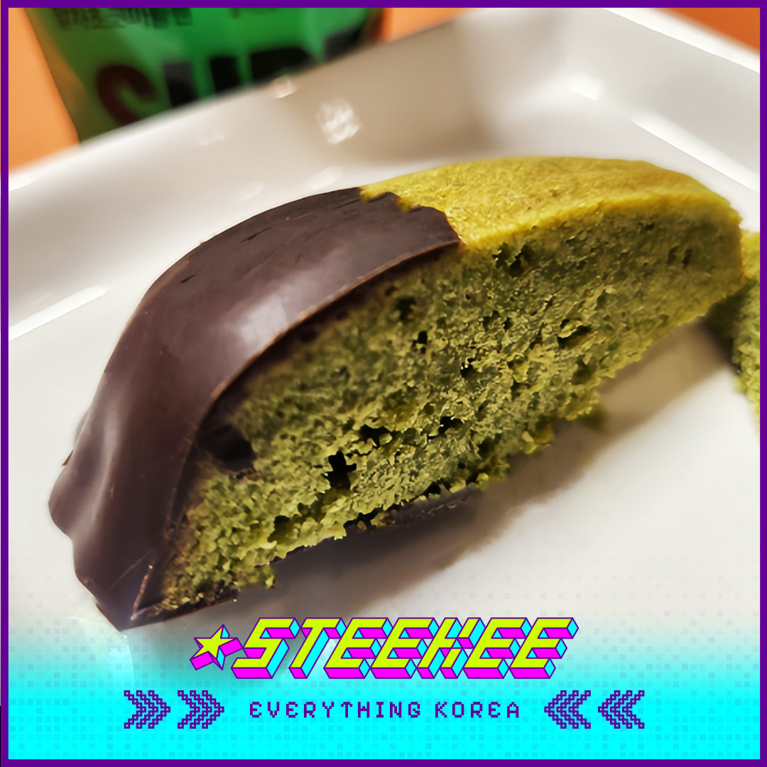 No Brand × Super Matcha Madeleine Shell Cake Dessert 26g by Steekee Korea 4105
