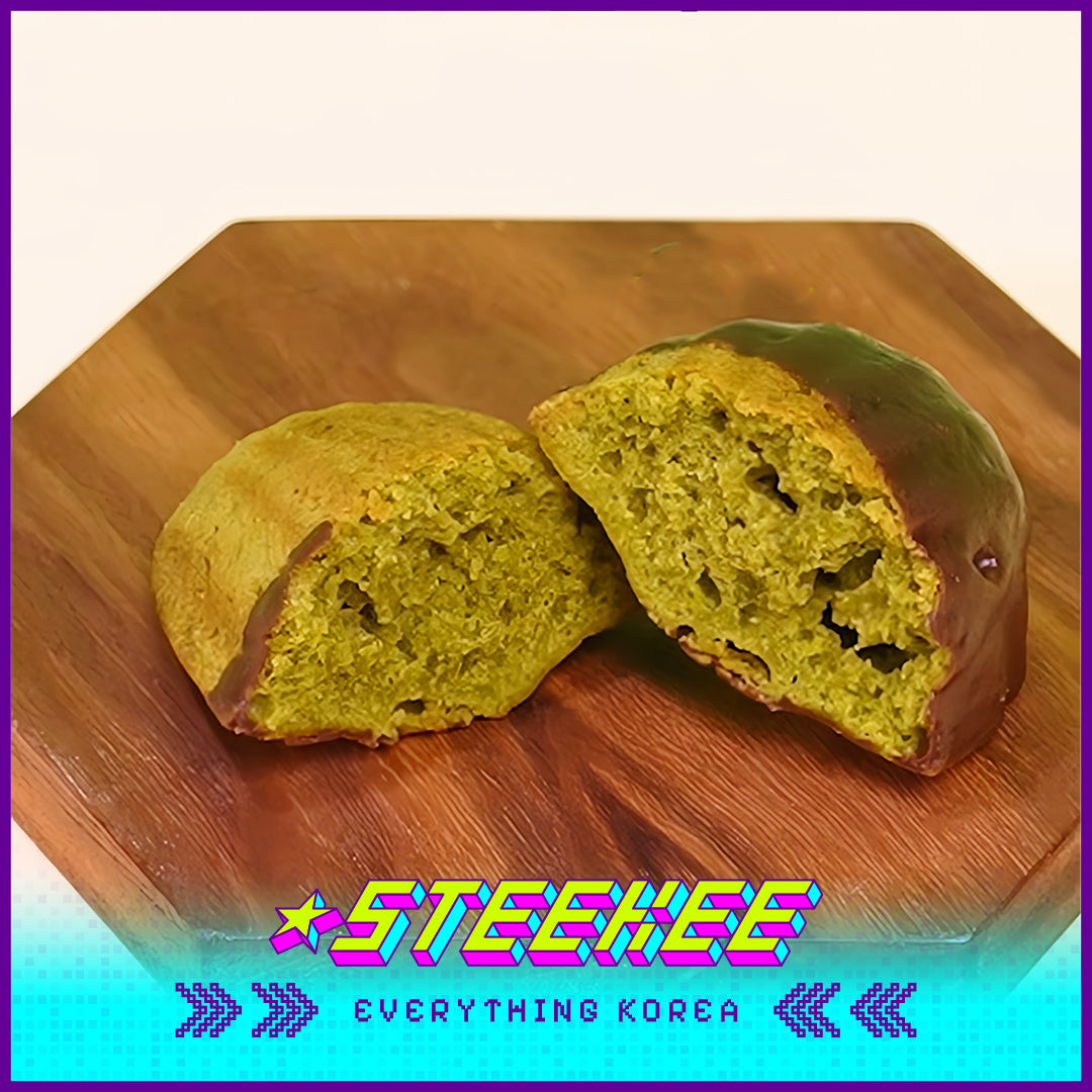 No Brand × Super Matcha Madeleine Shell Cake Dessert 26g by Steekee Korea 4105