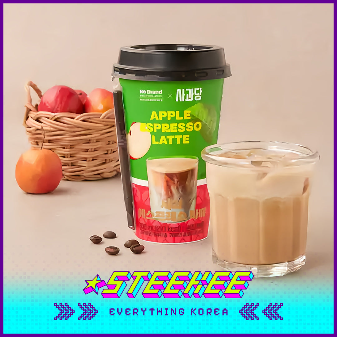 No Brand × Sagwadang Apple Espresso Latte Coffee 300ml by Steekee Korea 4107