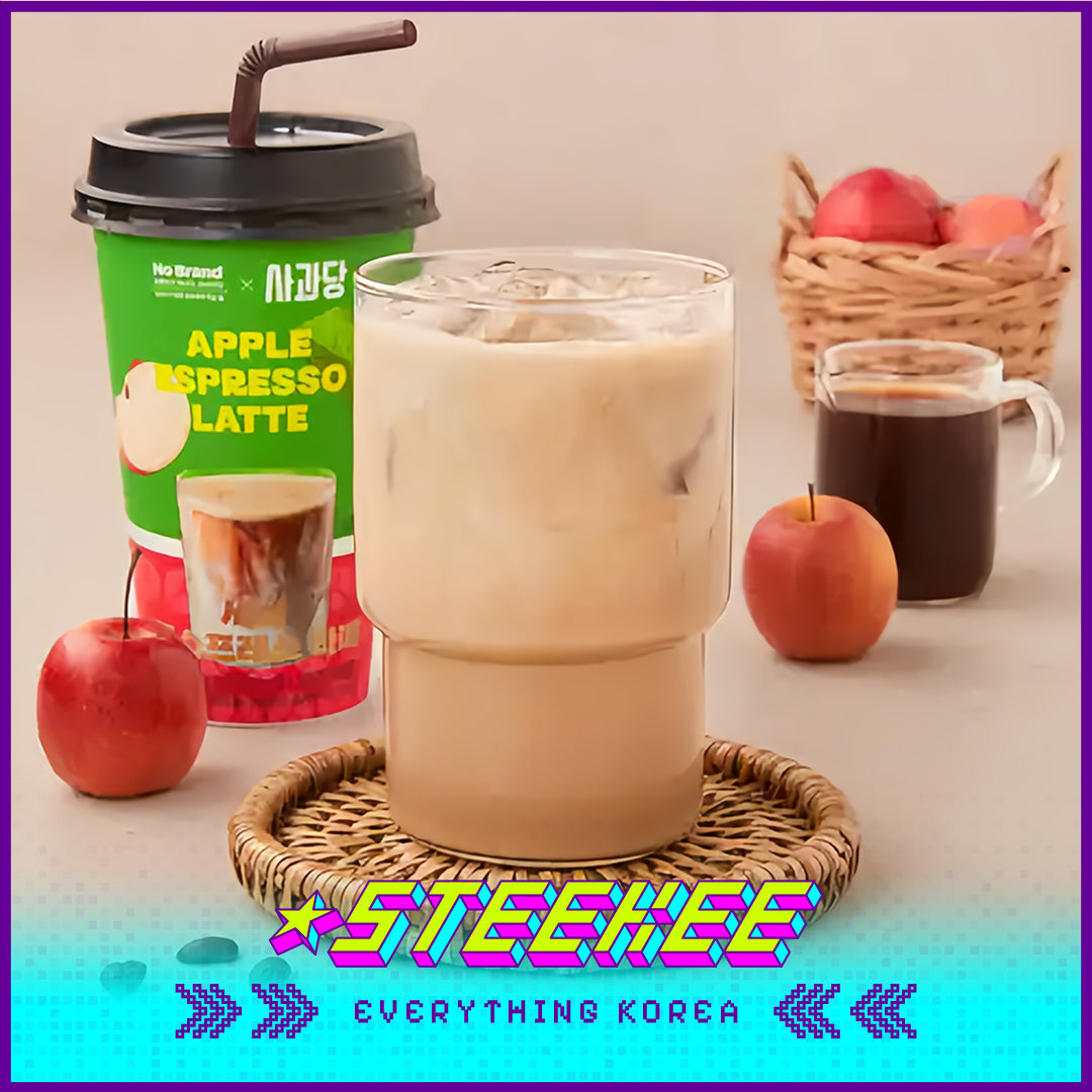 No Brand × Sagwadang Apple Espresso Latte Coffee 300ml by Steekee Korea 4107