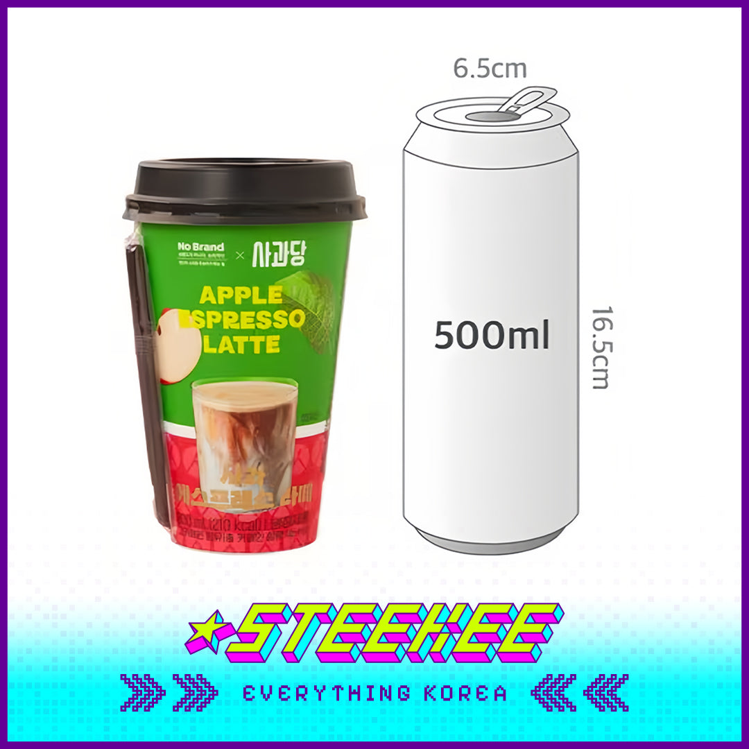 No Brand × Sagwadang Apple Espresso Latte Coffee 300ml by Steekee Korea 4107