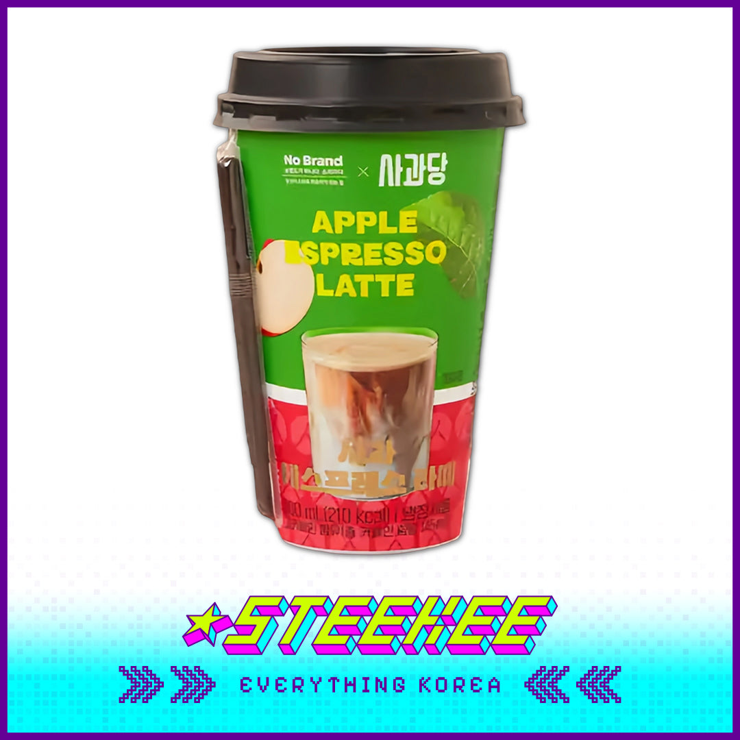 No Brand × Sagwadang Apple Espresso Latte Coffee 300ml by Steekee Korea 4107