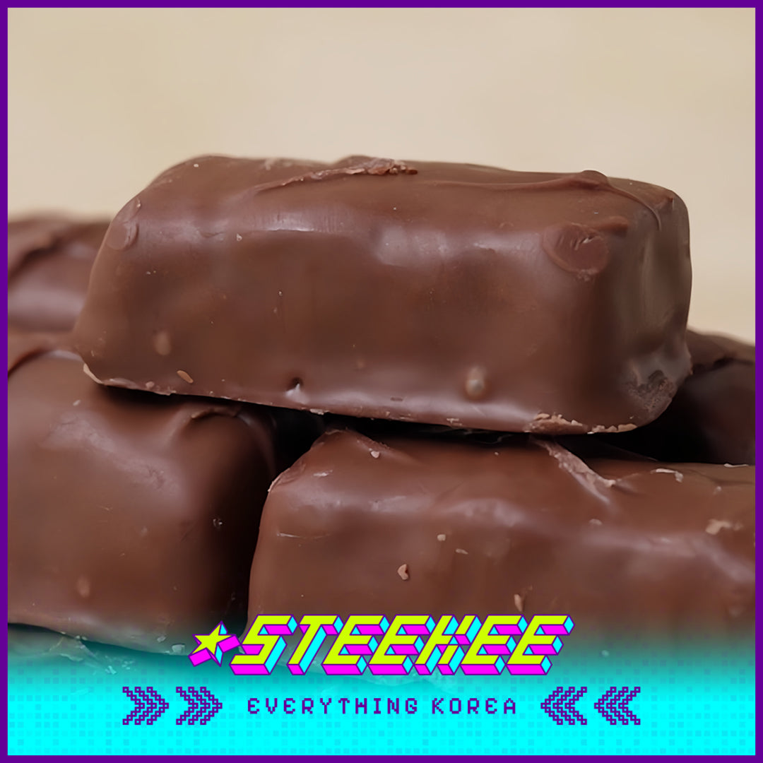 No Brand Peanut Choco Bar Snack 252g by Steekee Korea 4111