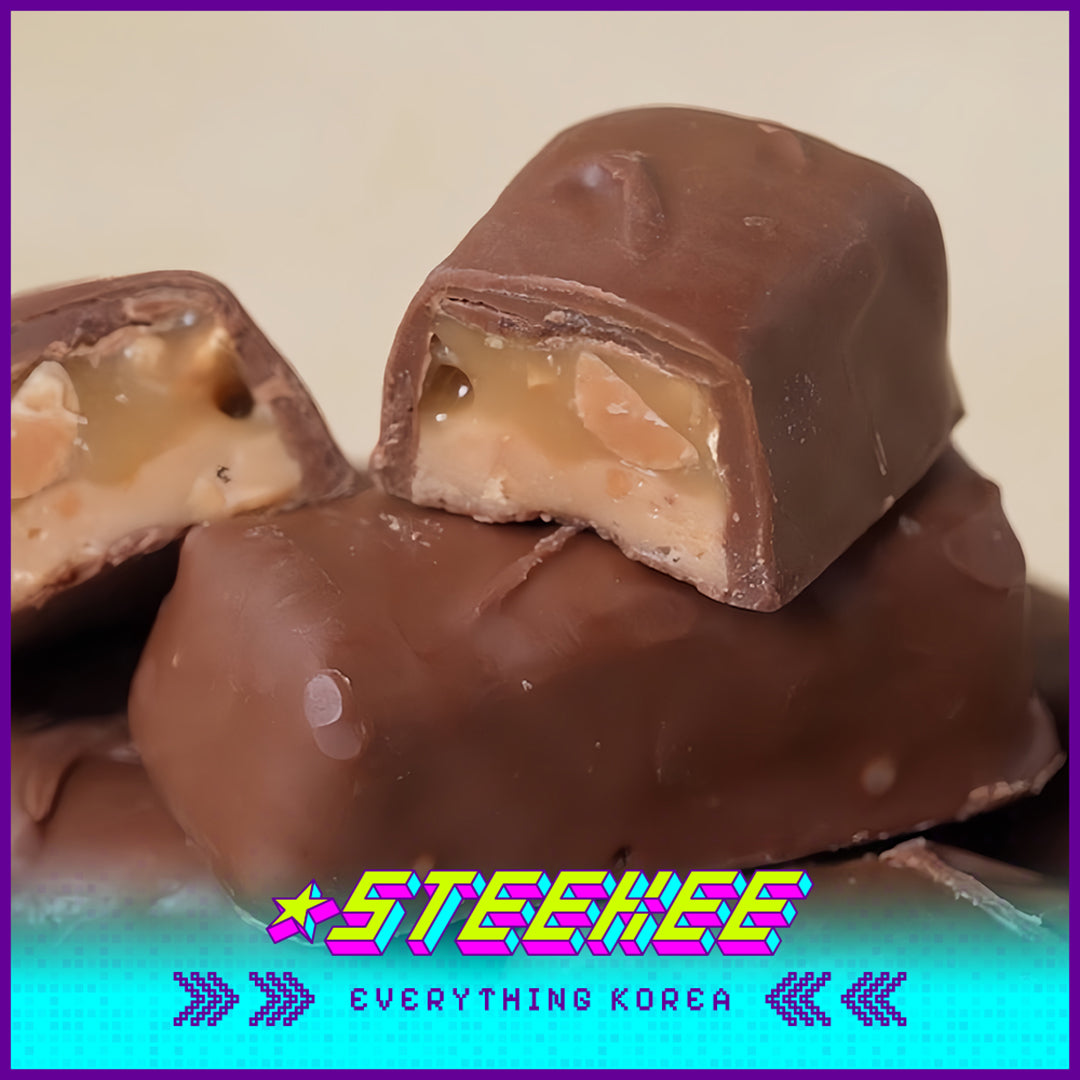 No Brand Peanut Choco Bar Snack 252g by Steekee Korea 4111