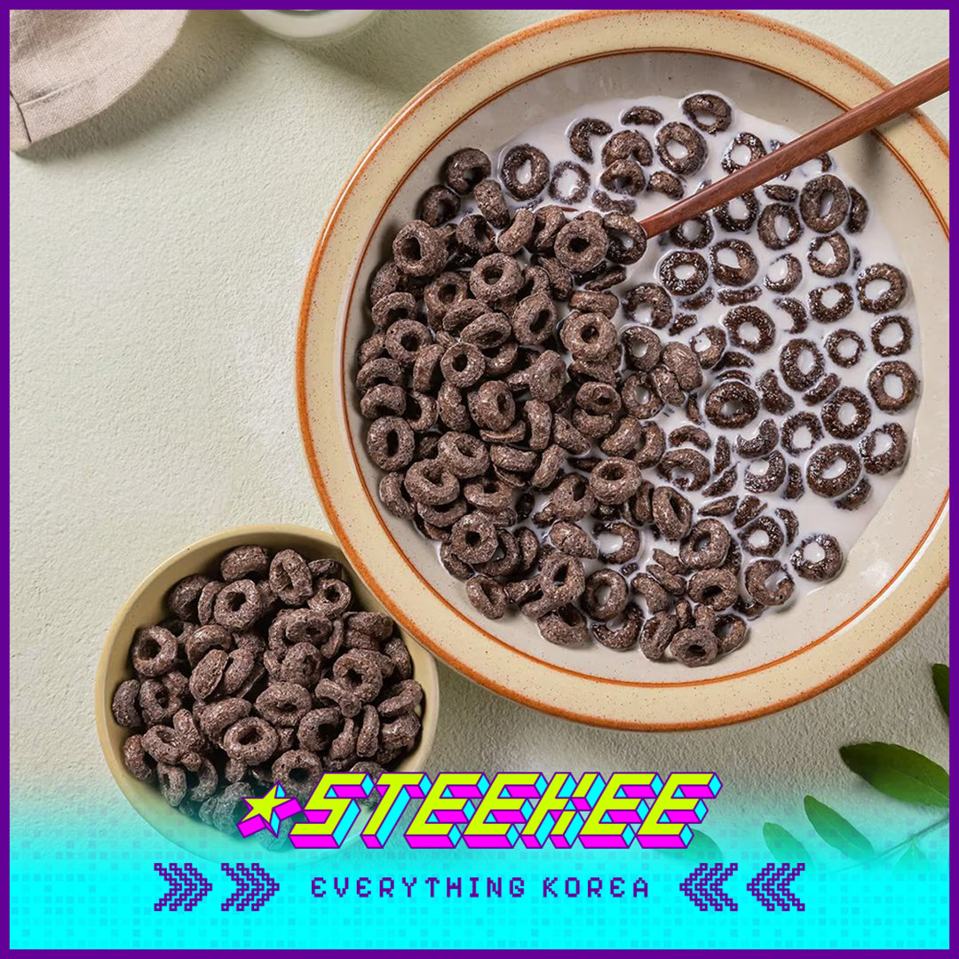 No Brand Choco Ring Instant Breakfast Cereal 570g by Steekee Korea 4112
