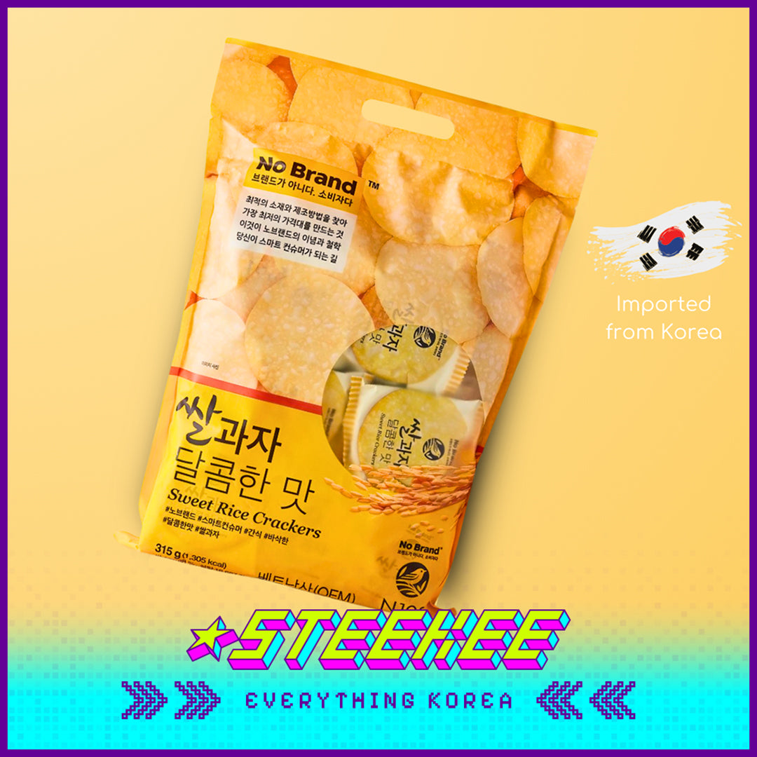 No Brand Sweet Rice Crackers Snack 315g by Steekee Korea 4113