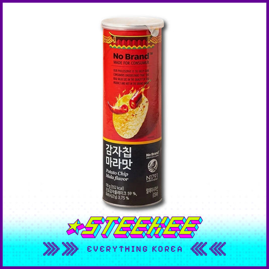 No Brand Sichuan Spicy Mala Potato Chips Snack 110g by Steekee Korea 4117