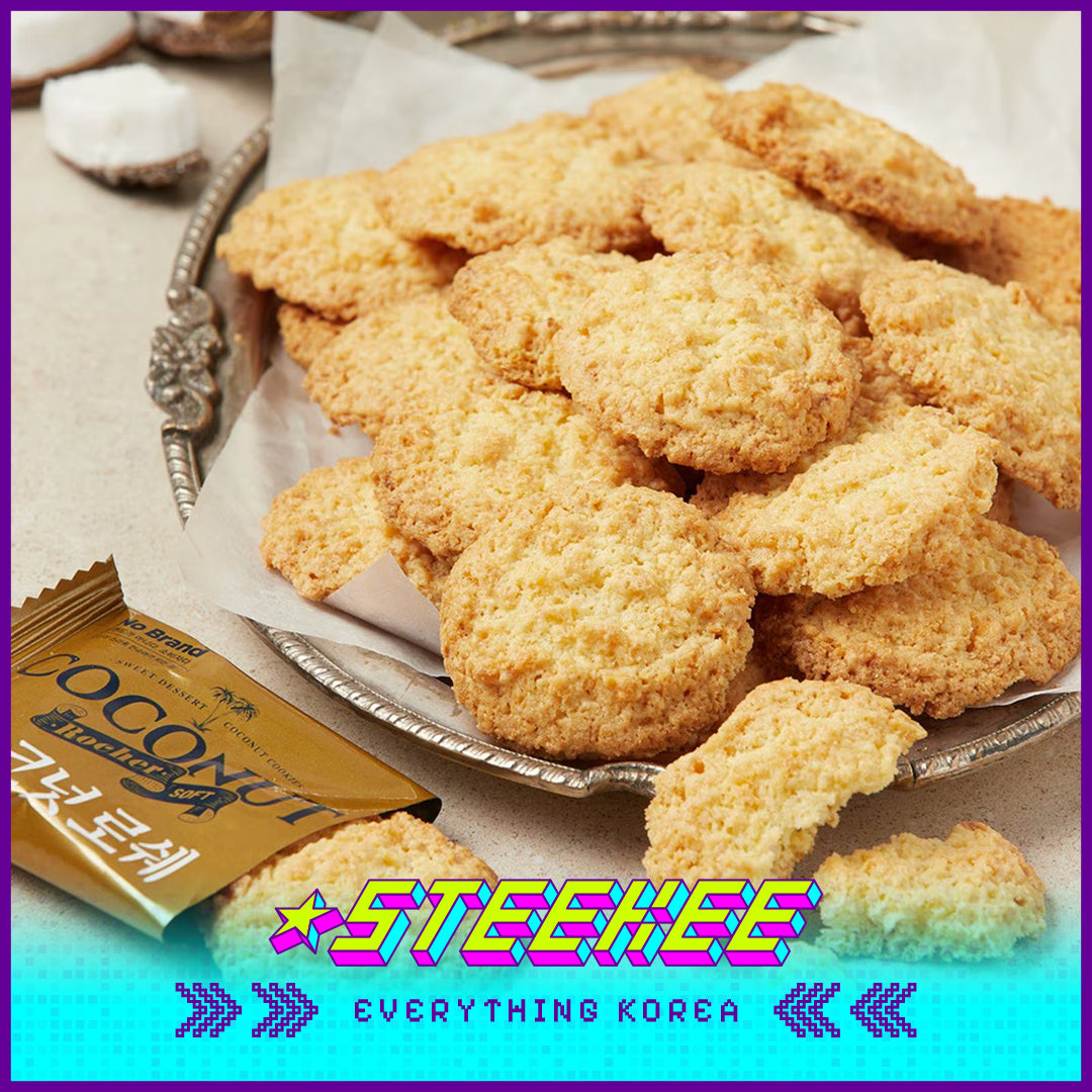 No Brand Coconut Butter Cookies 238g by Steekee Korea 4121