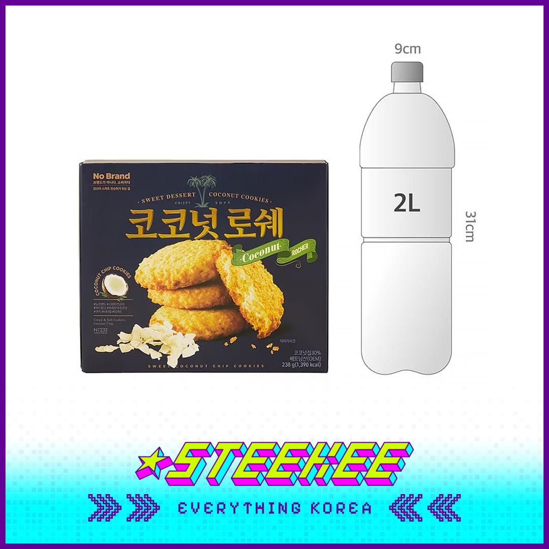 No Brand Coconut Butter Cookies 238g by Steekee Korea 4121