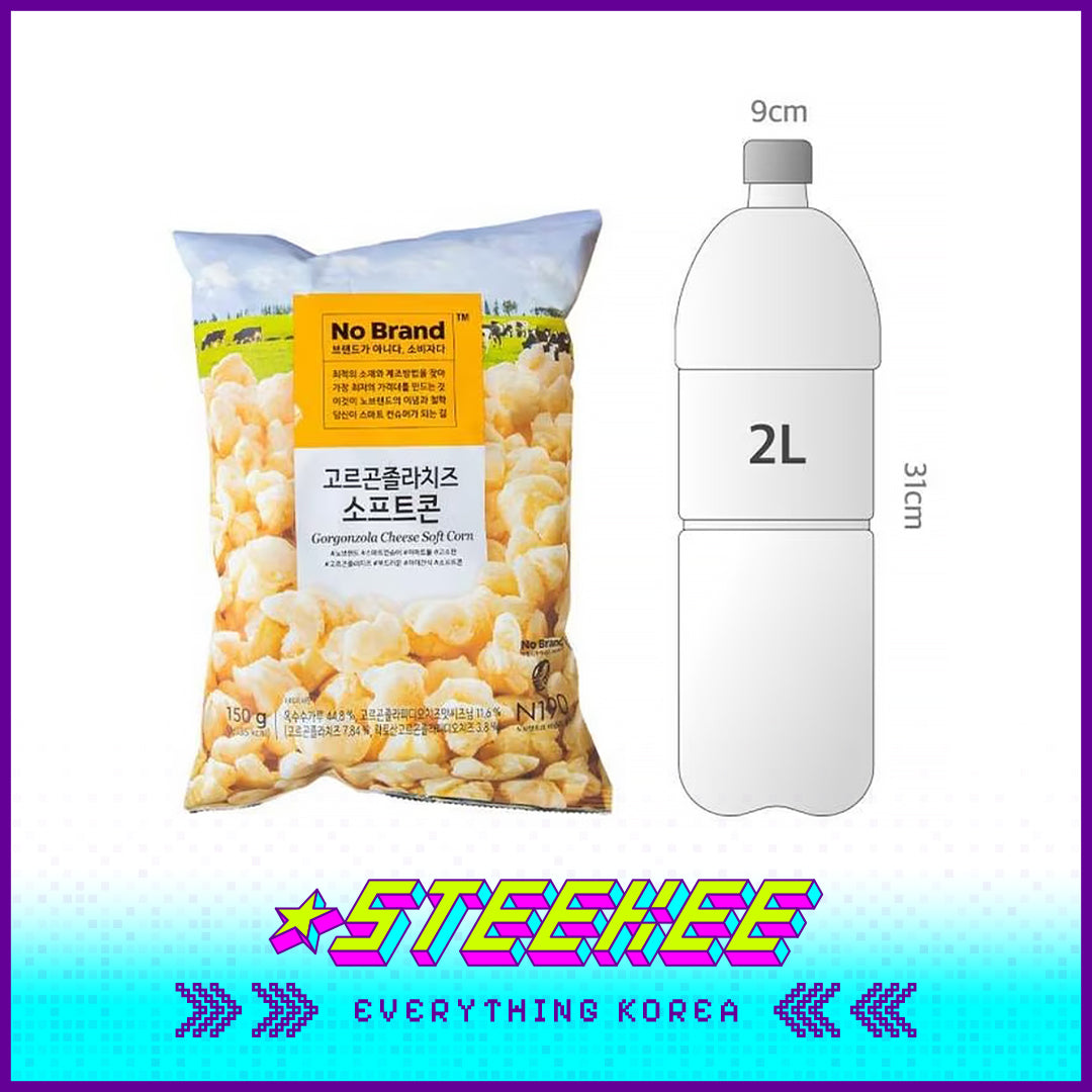 No Brand Ganguzola Cheese Soft Corn Roll Snacks 150g by Steekee Korea 4125