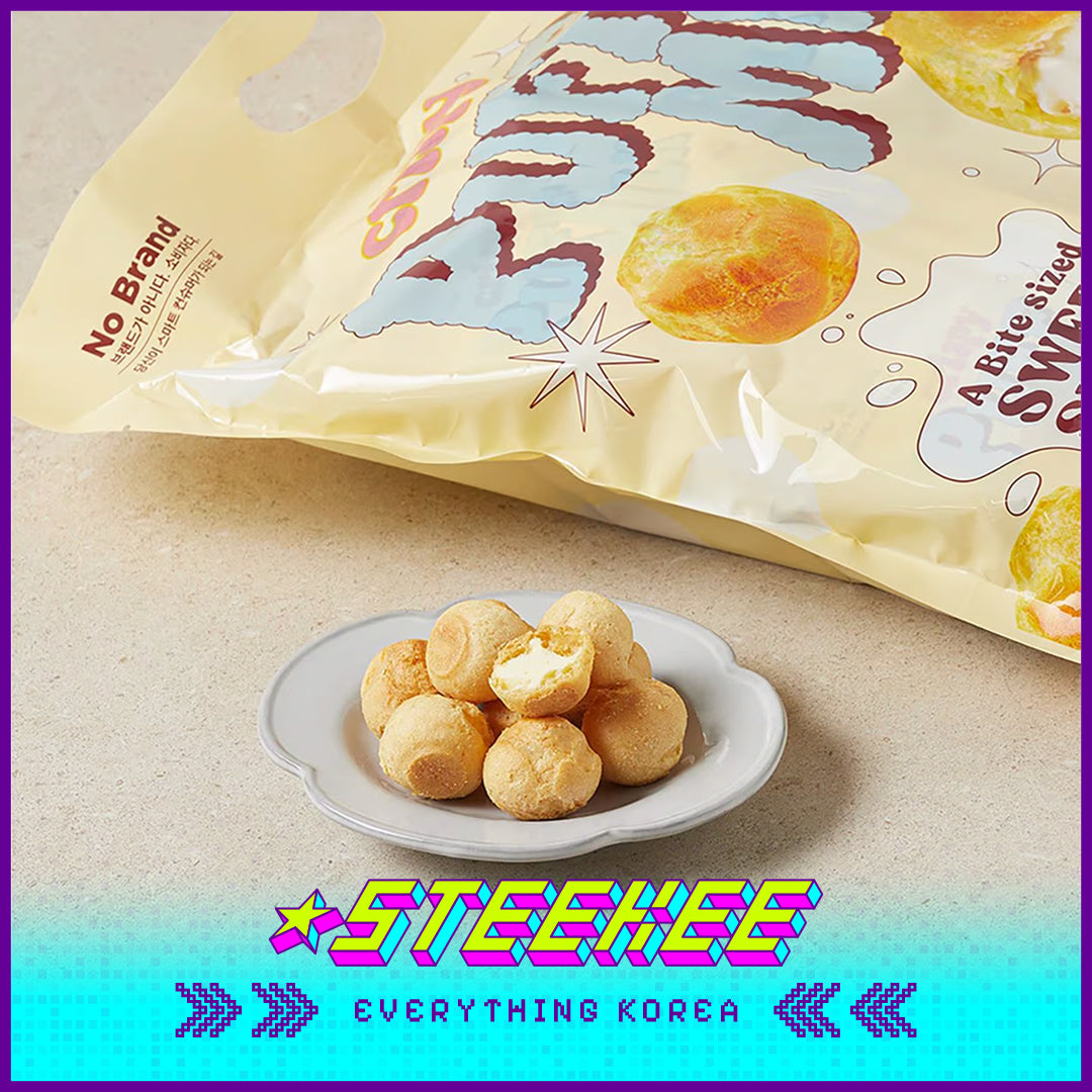 No Brand Crispy Milk Puff Snacks 180g Set of 10 by Steekee Korea 4126