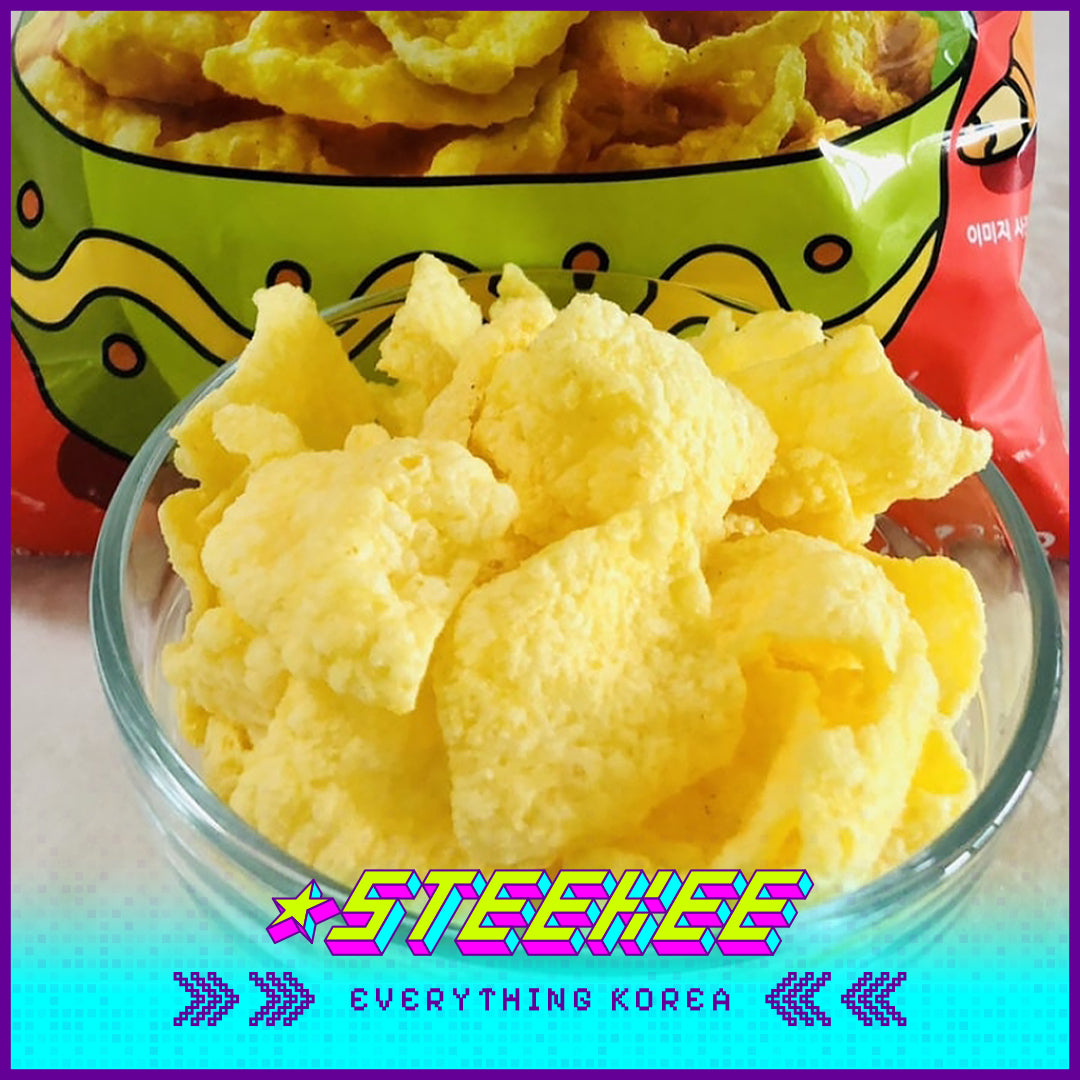 No Brand Non-Fried Corn Chips Snacks 230g by Steekee Korea 4129
