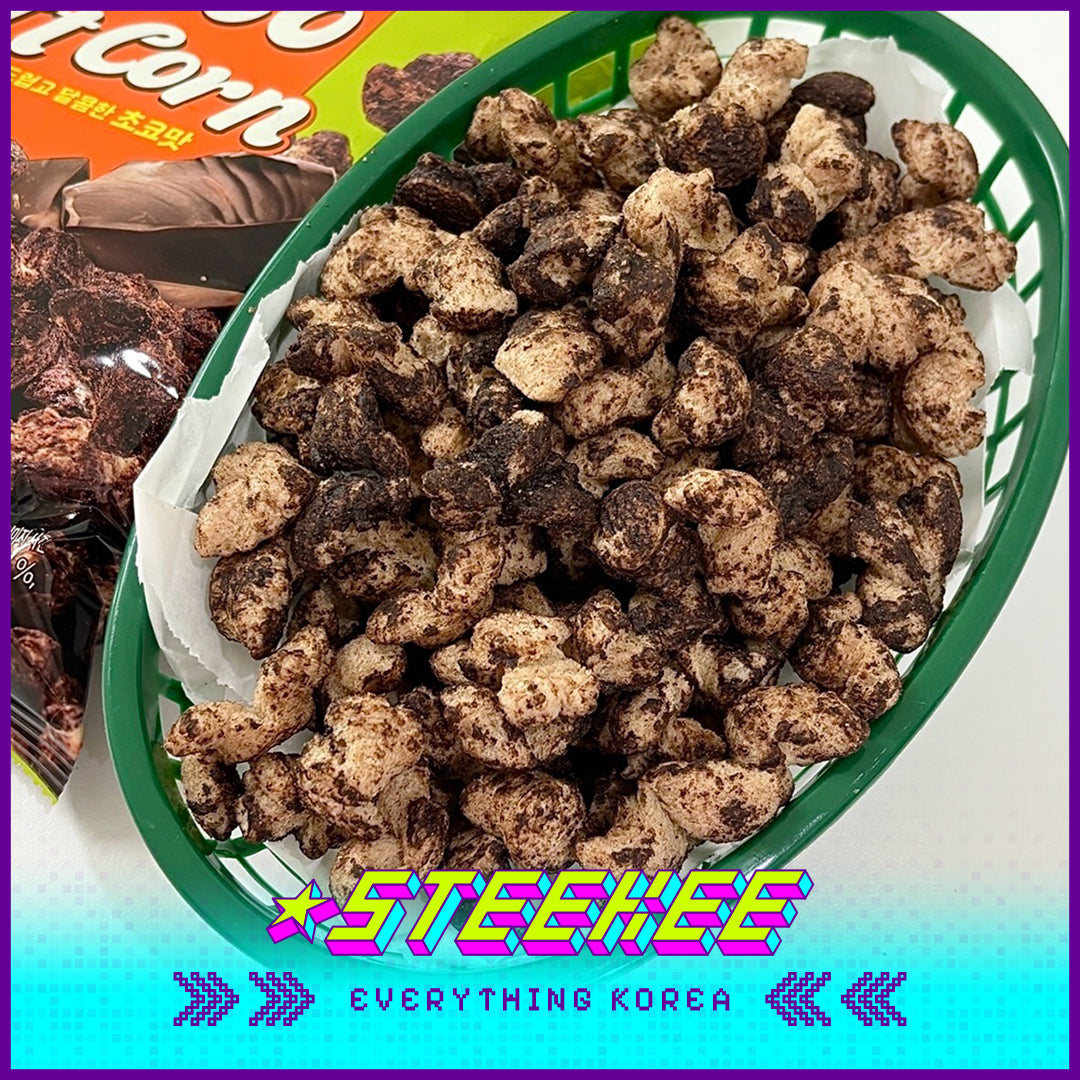 No Brand Choco Soft Crunchy Corn Snack 120g by Steekee Korea 4134
