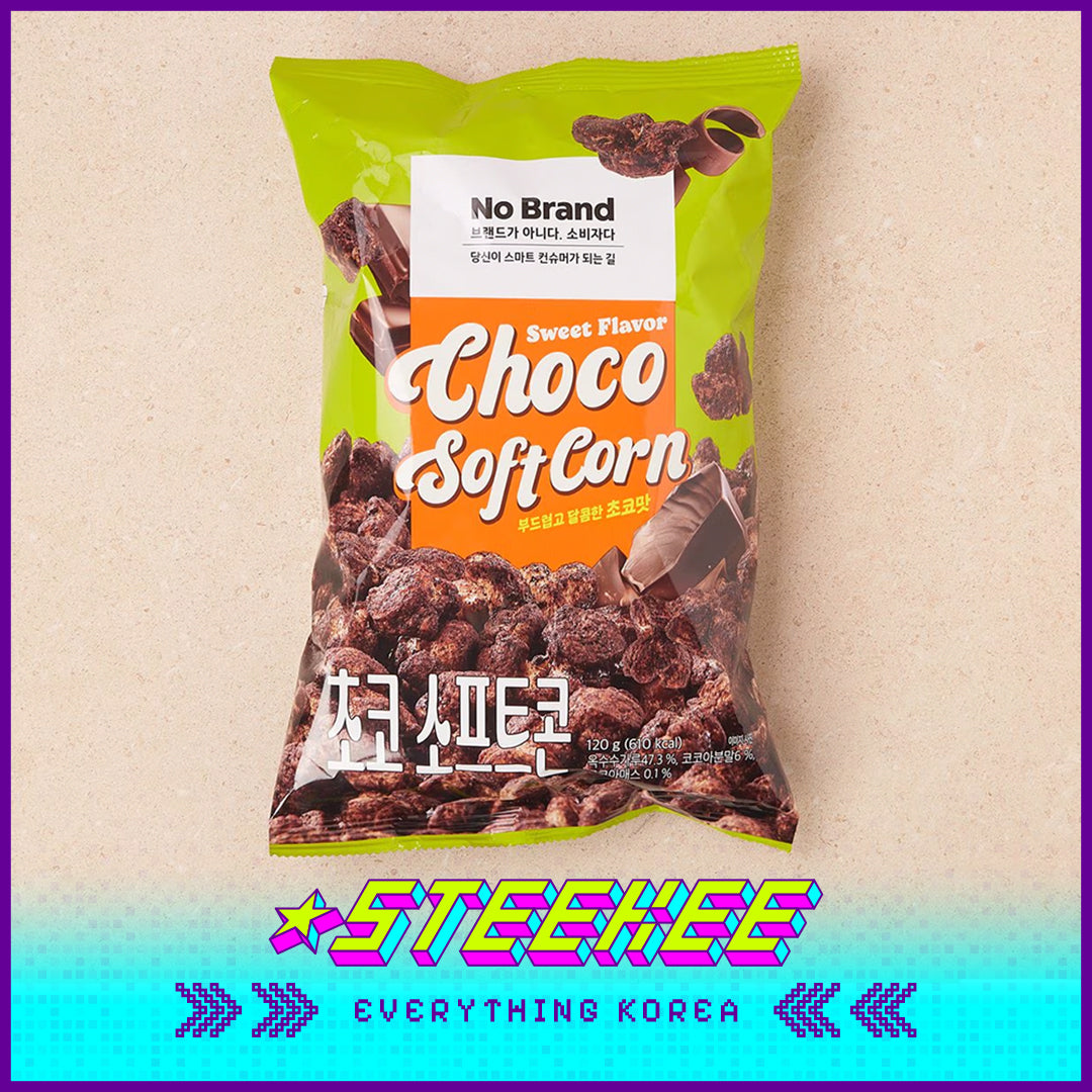No Brand Choco Soft Crunchy Corn Snack 120g by Steekee Korea 4134