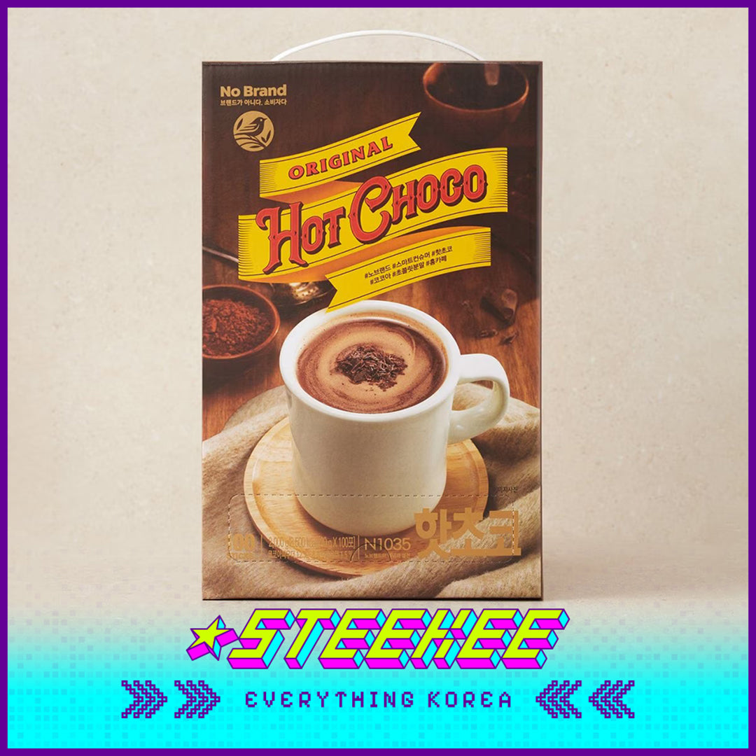 No Brand Original Hot Cocoa Hot Chocolate Instant Drink 2000g Set of 100 by Steekeee Korea 4145