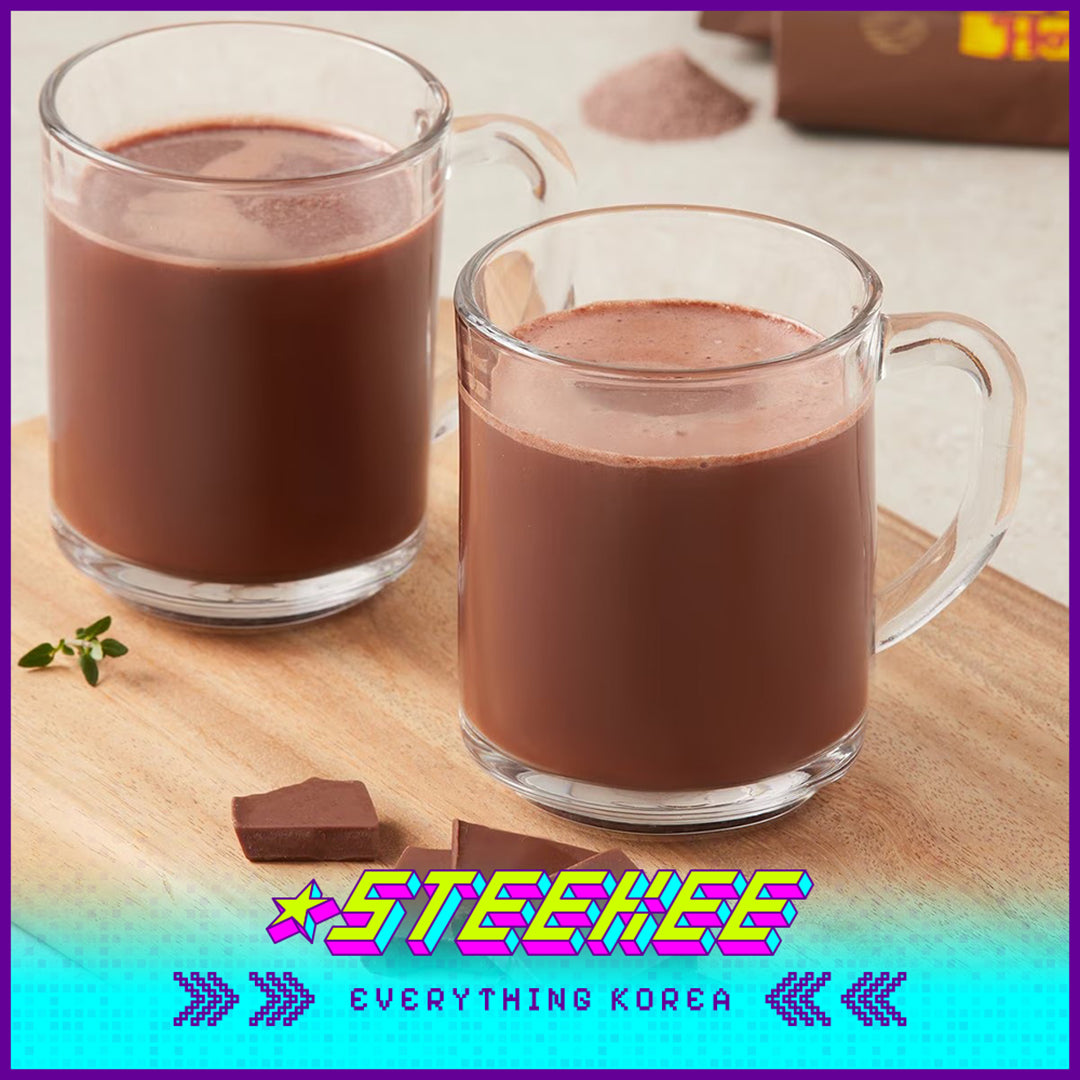 No Brand Original Hot Cocoa Hot Chocolate Instant Drink 2000g Set of 100 by Steekeee Korea 4145