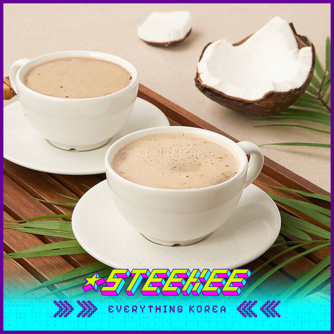 No Brand Coconut Mixed Coffee Instant Drink 270g Set of 15 by Steekee Korea 4146