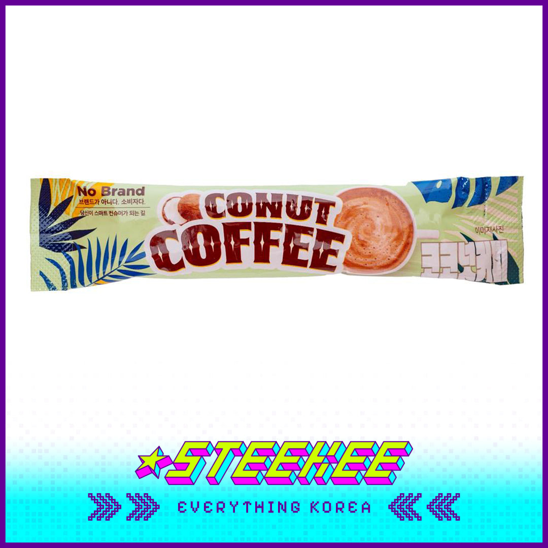 No Brand Coconut Mixed Coffee Instant Drink 270g Set of 15 by Steekee Korea 4146