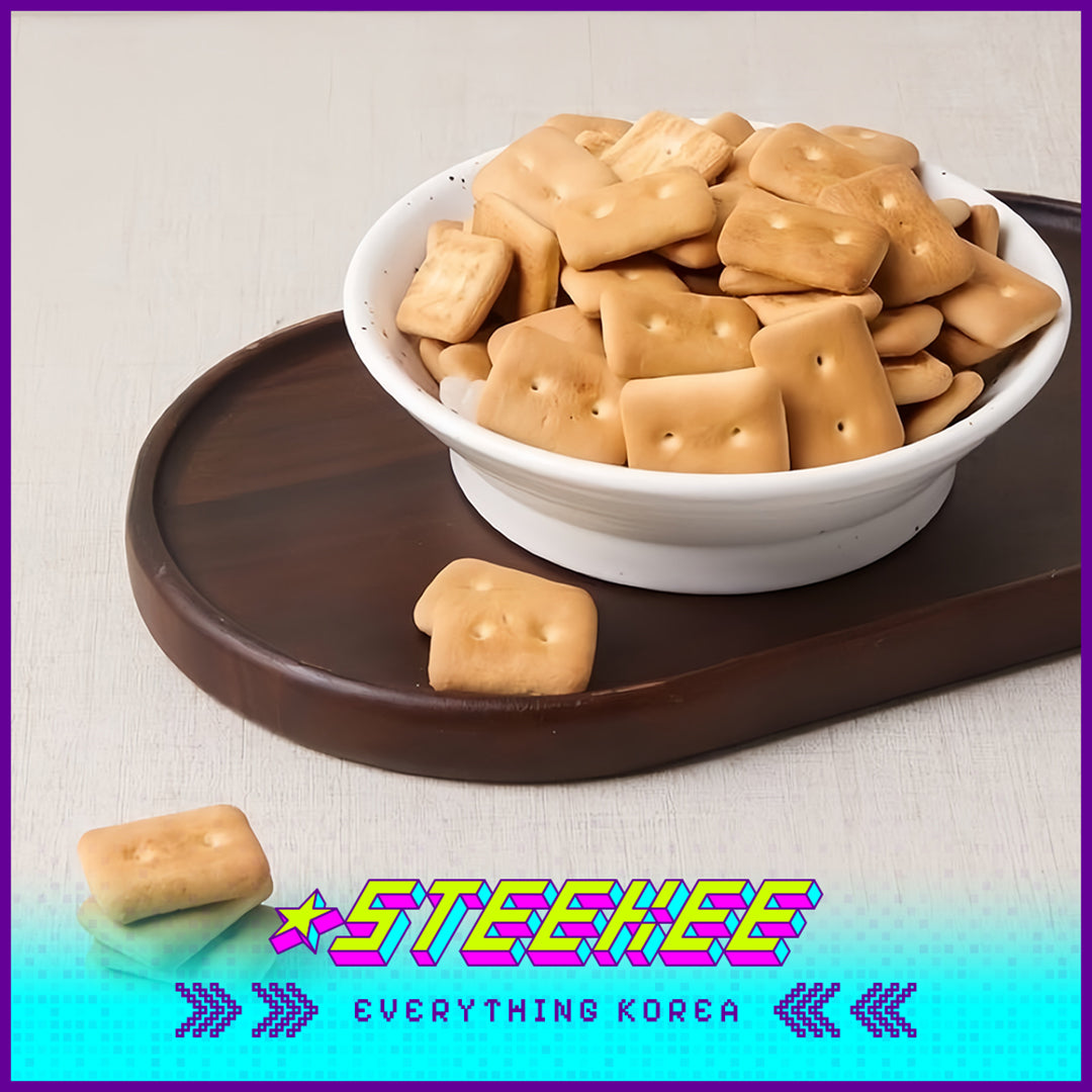 No Brand Crispy Milk Bread Cookie Snack 215g by Steekee Korea 4156