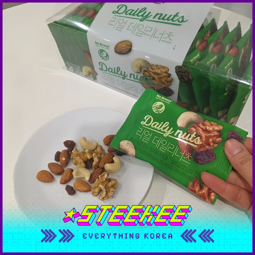 No Brand Daily Nuts Mixed Nuts Healthy Snack 400g Set of 20 by Steekee Korea 4159