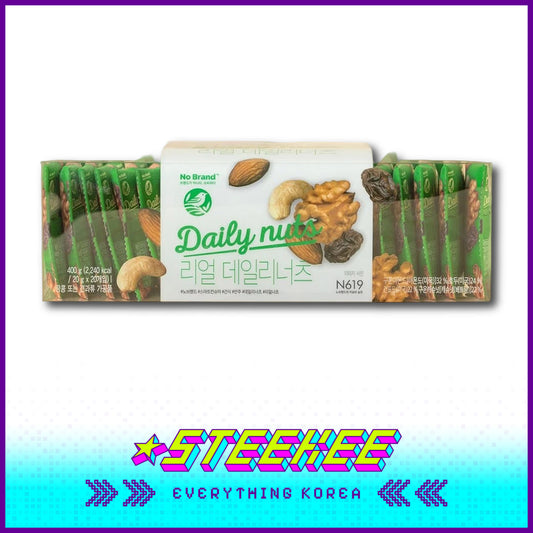 No Brand Daily Nuts Mixed Nuts Healthy Snack 400g Set of 20 by Steekee Korea 4159