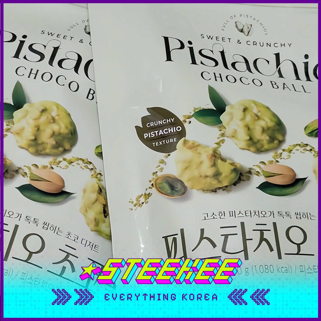 PEACOCK Chocolate Coated Crispy Pistachios 200g by Steekee Korea 4168
