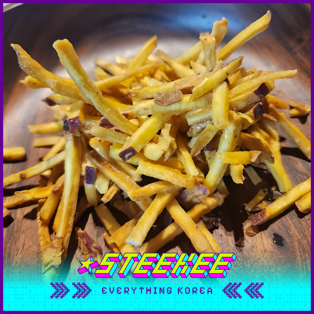 PEACOCK Crunchy Sweet Potato Sticks One-bite Snack 50g by Steekee Korea 4176