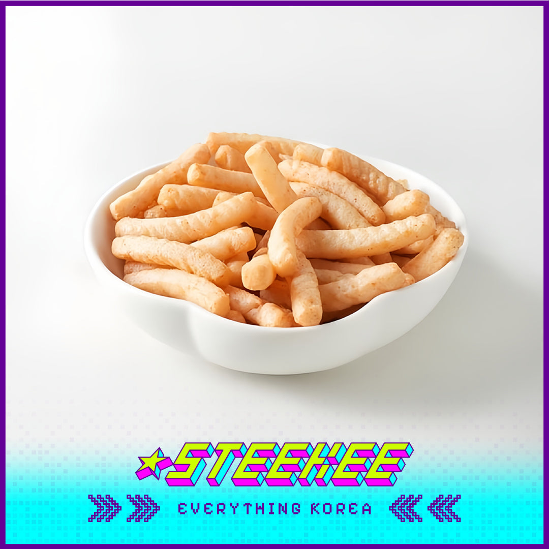 Simplus Original Fresh Crispy Prawn Strips Large Capacity 360g by Steekee Korea 4177