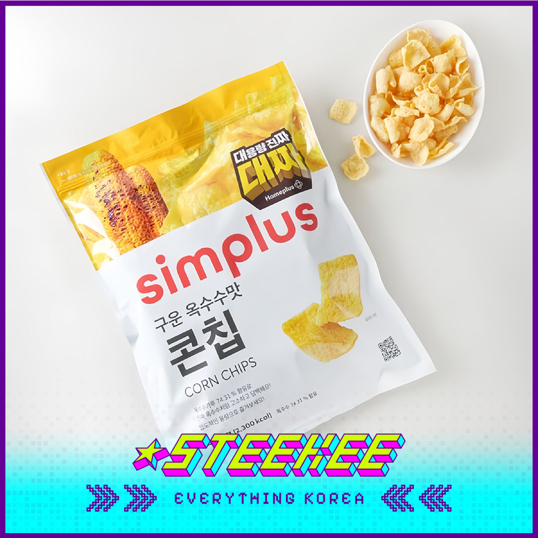Simplus Large Capacity Sweet Original Corn Flakes 425g by Steekee Korea 4180