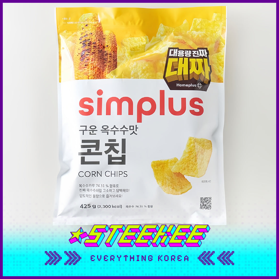 Simplus Large Capacity Sweet Original Corn Flakes 425g by Steekee Korea 4180
